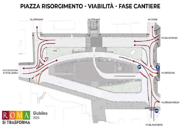 La mappa dei lavori