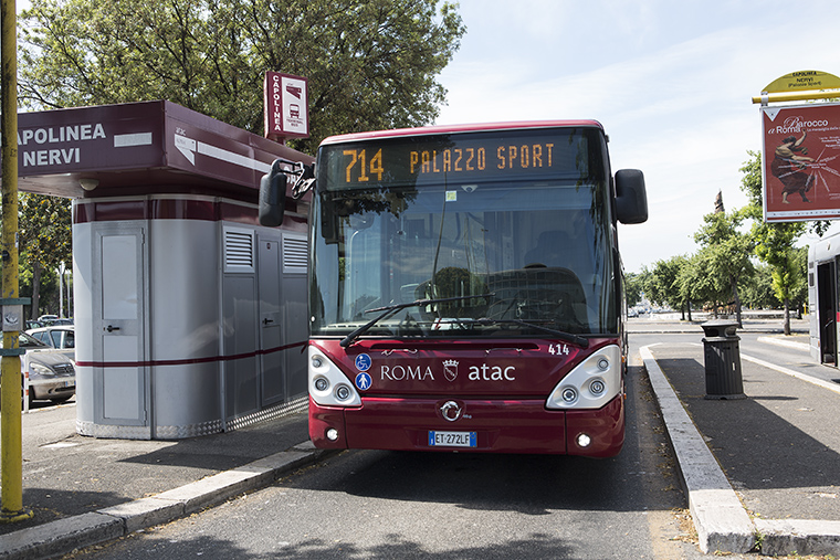 Un autobus Atac