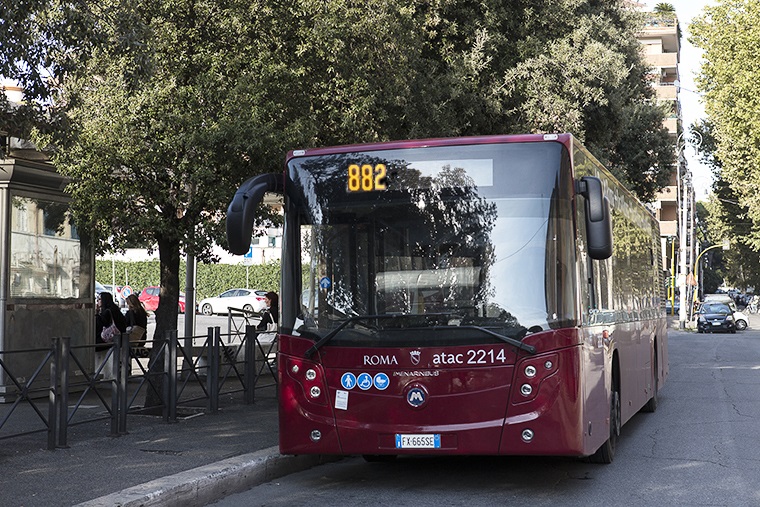 Autobus in città