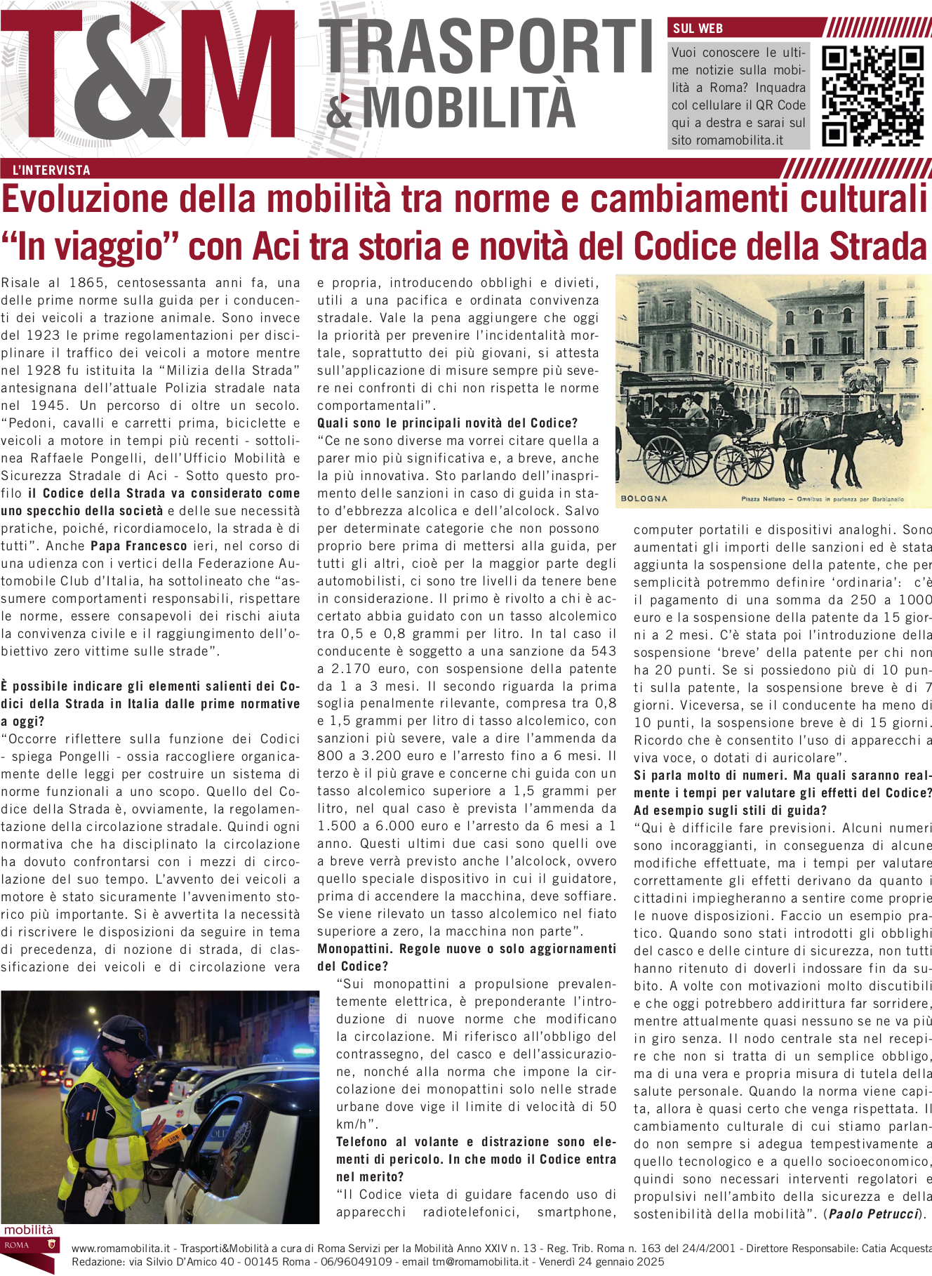 Evoluzione della mobilità tra norme e cambiamenti culturali “In viaggio” con Aci tra storia e novità del Codice della Strada