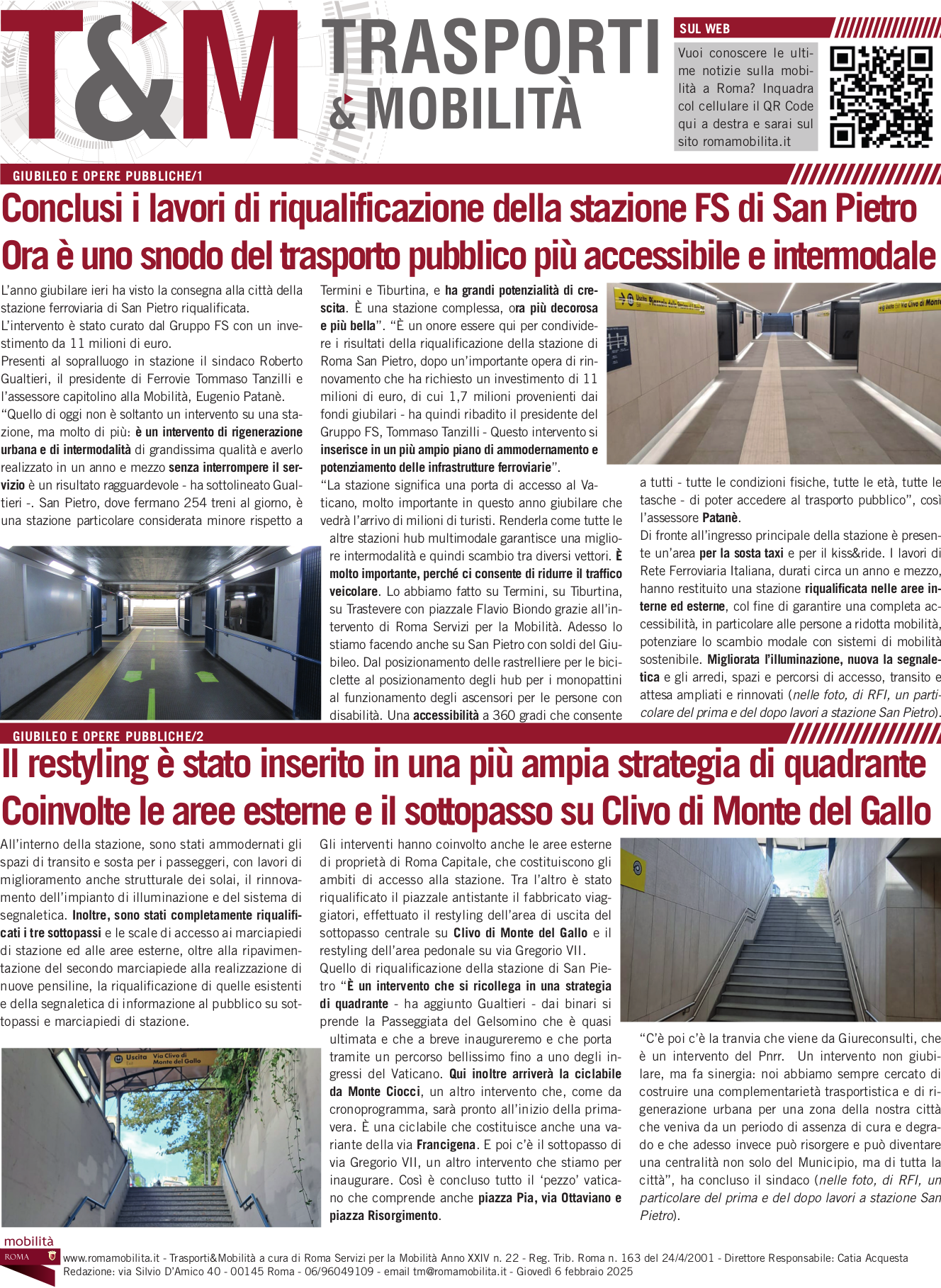 Conclusi i lavori di riqualificazione della stazione FS di San Pietro Ora è uno snodo del trasporto pubblico più accessibile e intermodale