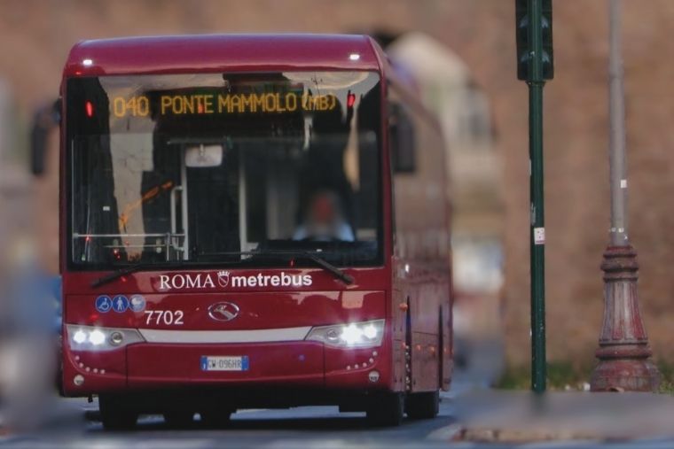 Un bus della linea 040