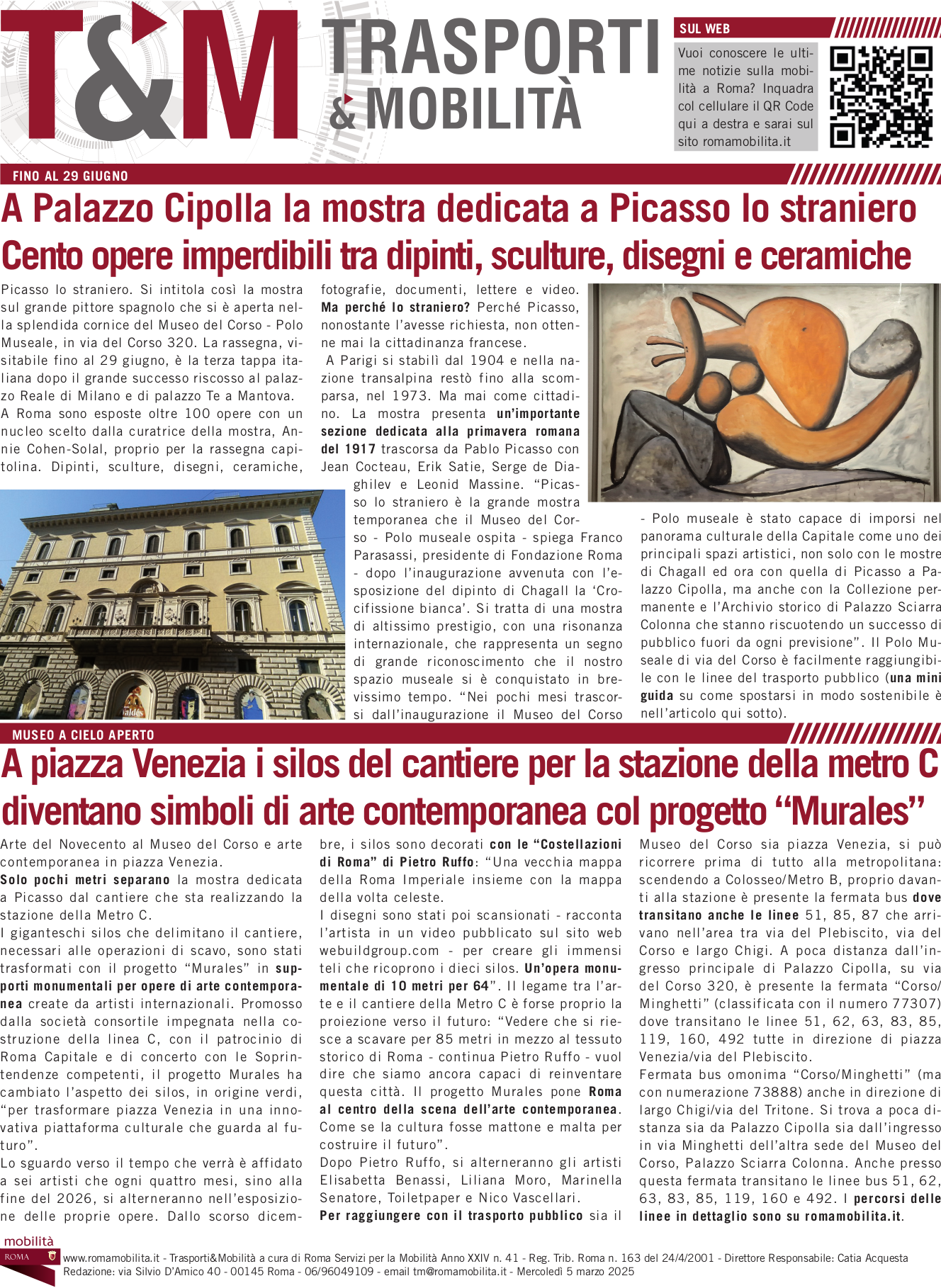 A Palazzo Cipolla la mostra dedicata a Picasso lo straniero Cento opere imperdibili tra dipinti, sculture, disegni e ceramiche