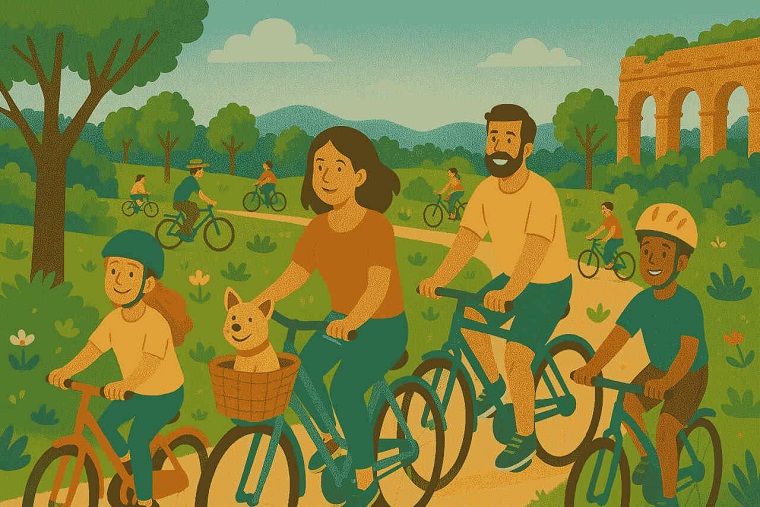 La locandina della Festa della Bicicletta