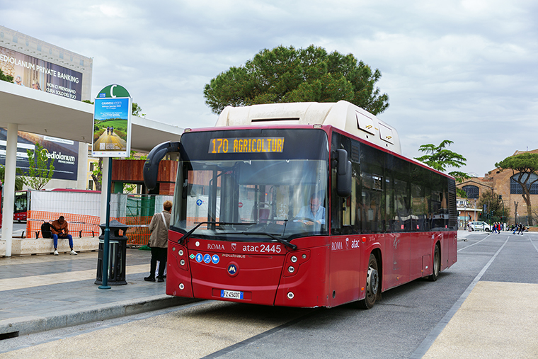 Un autobus della linea 170