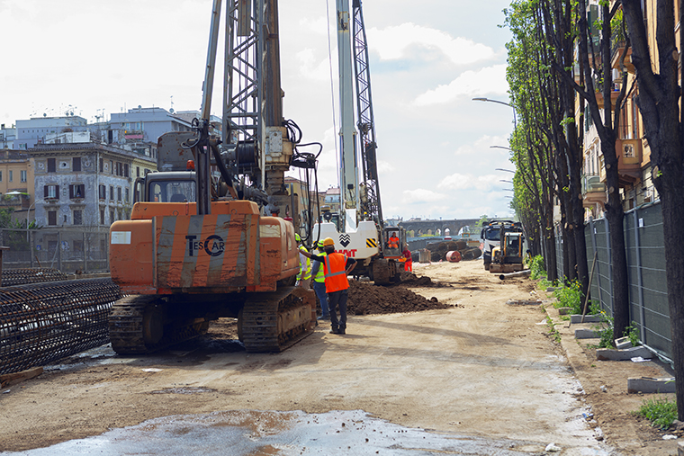 cantiere fermata Pigneto
