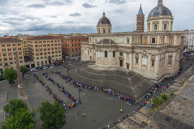 la Basilica di Santa Maria Maggiore 