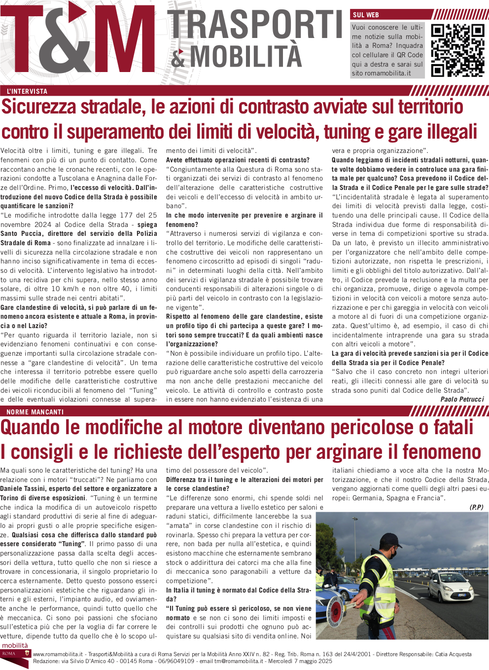 seconda pagina di t&m 7 maggio 2025