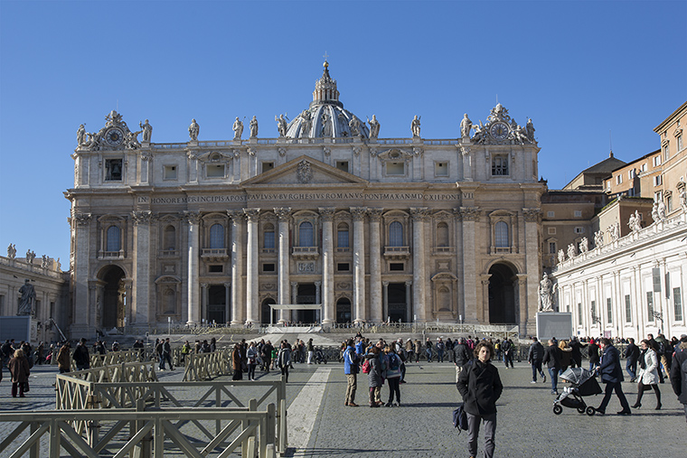La basilica di San Pietro