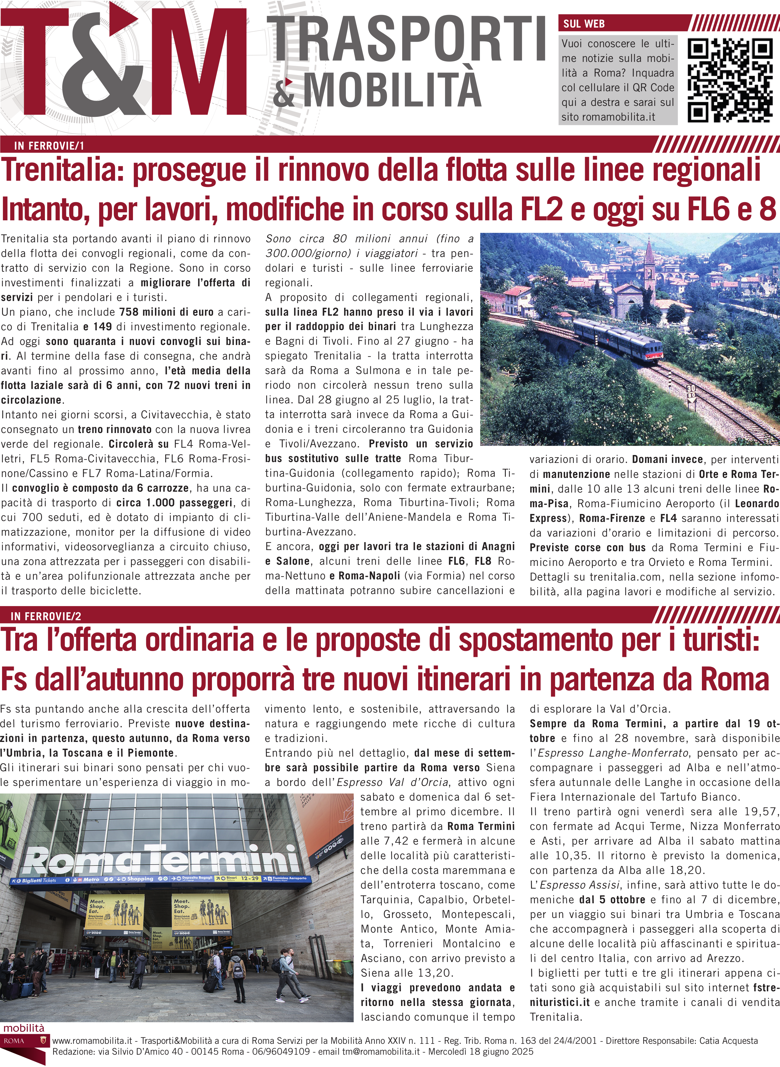 Trenitalia, prosegue il rinnovo della flotta dei treni regionali