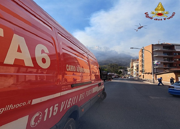 Vigili del Fuoco in azione