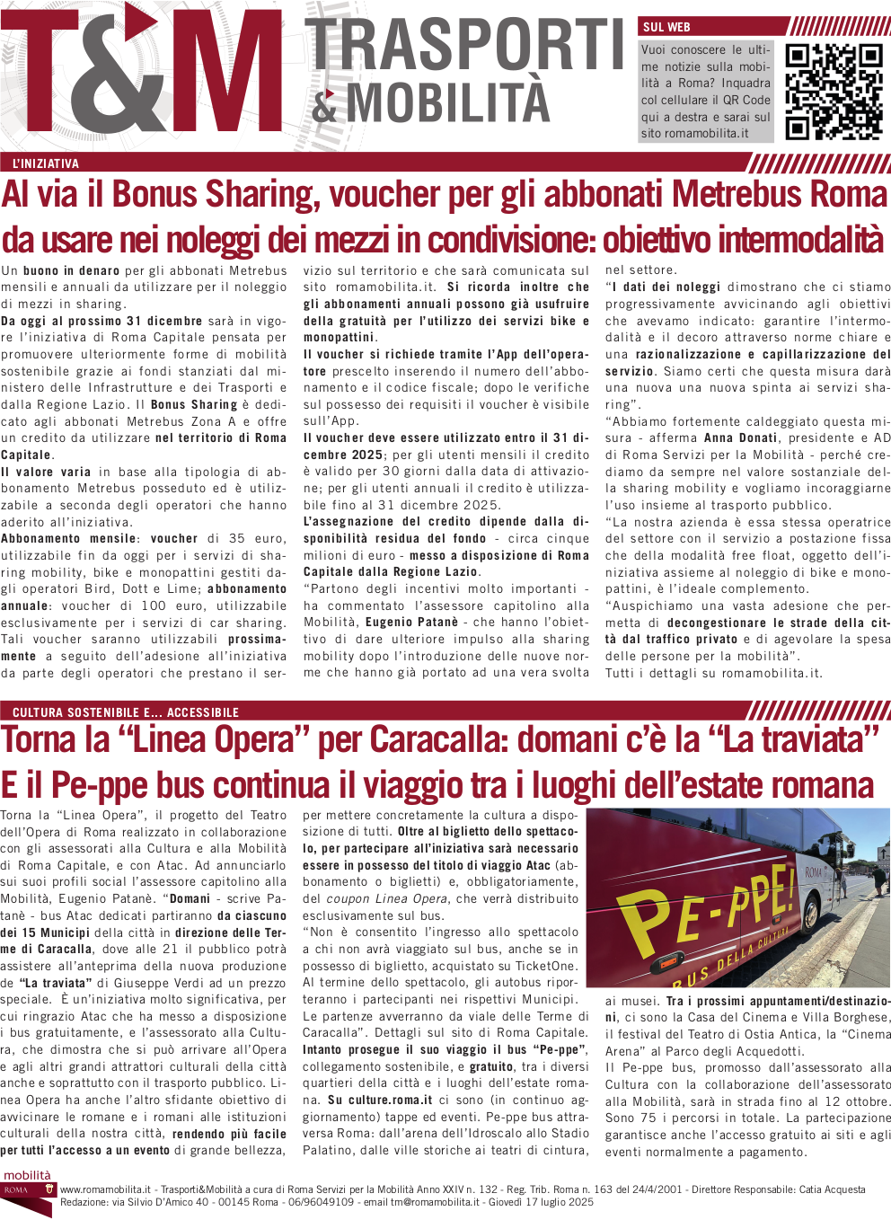 pagina 2 di t&m del 17 luglio 2025