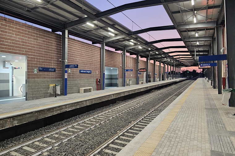 La stazione Acilia sud