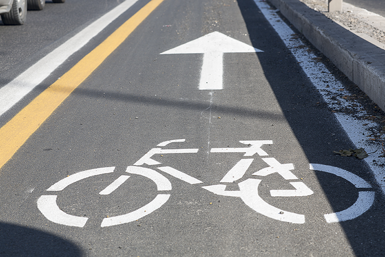 Una ciclabile in città