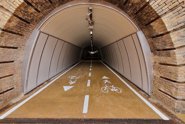 La ciclabile Monte Ciocci