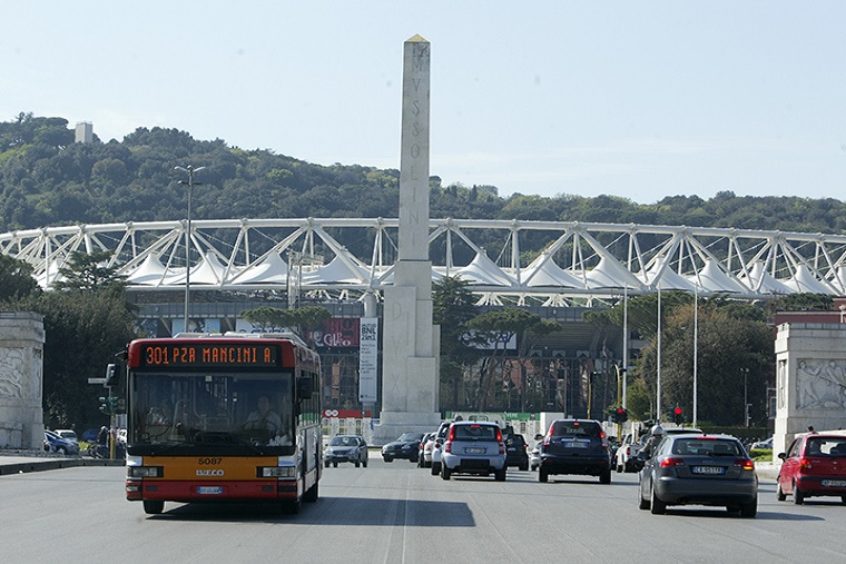 Lo stadio Olimpico