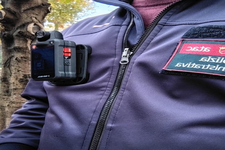 la body-cam su un operatore Atac