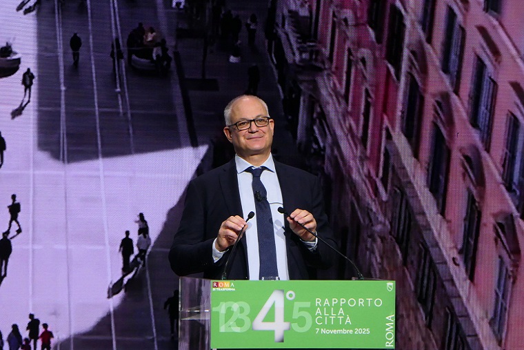 il sindaco Roberto Gualtieri