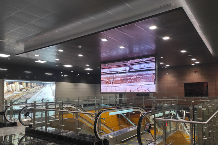 La stazione museo di Venizelou