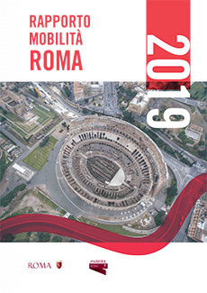Copertina Rapporto Mobilità di Roma 2019