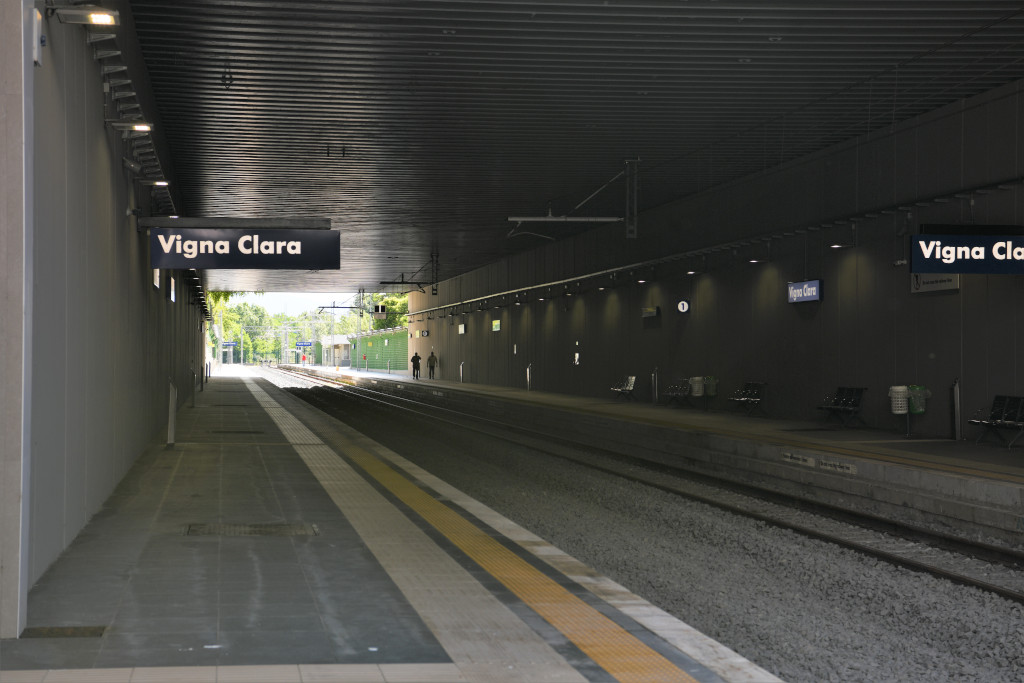 Interno stazione Vigna Clara