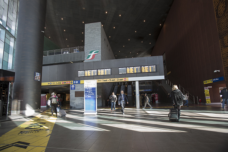 La stazione Tiburtina