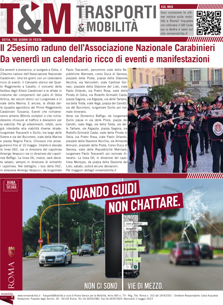 l 25esimo raduno dell’Associazione Nazionale Carabinieri Da venerdì un calendario ricco di eventi e manifestazioni