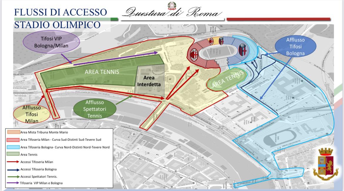 mappa flussi tifosi