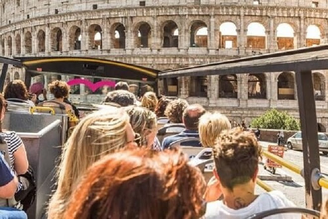 Open bus a Roma