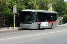 Un autobus della Roma Tpl