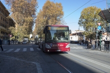 Un autobus della linea 32