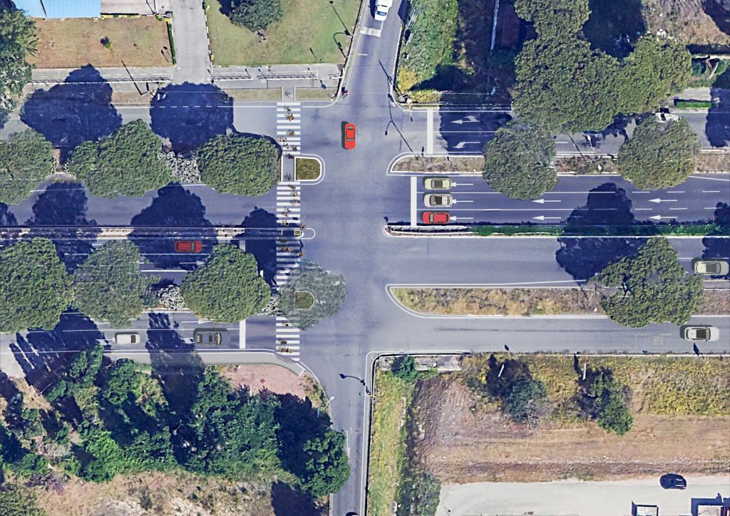 Black points: messa in sicurezza delle intersezioni stradali a massimo rischio 16 BP001 VISTA AEREA A POST WEB 1