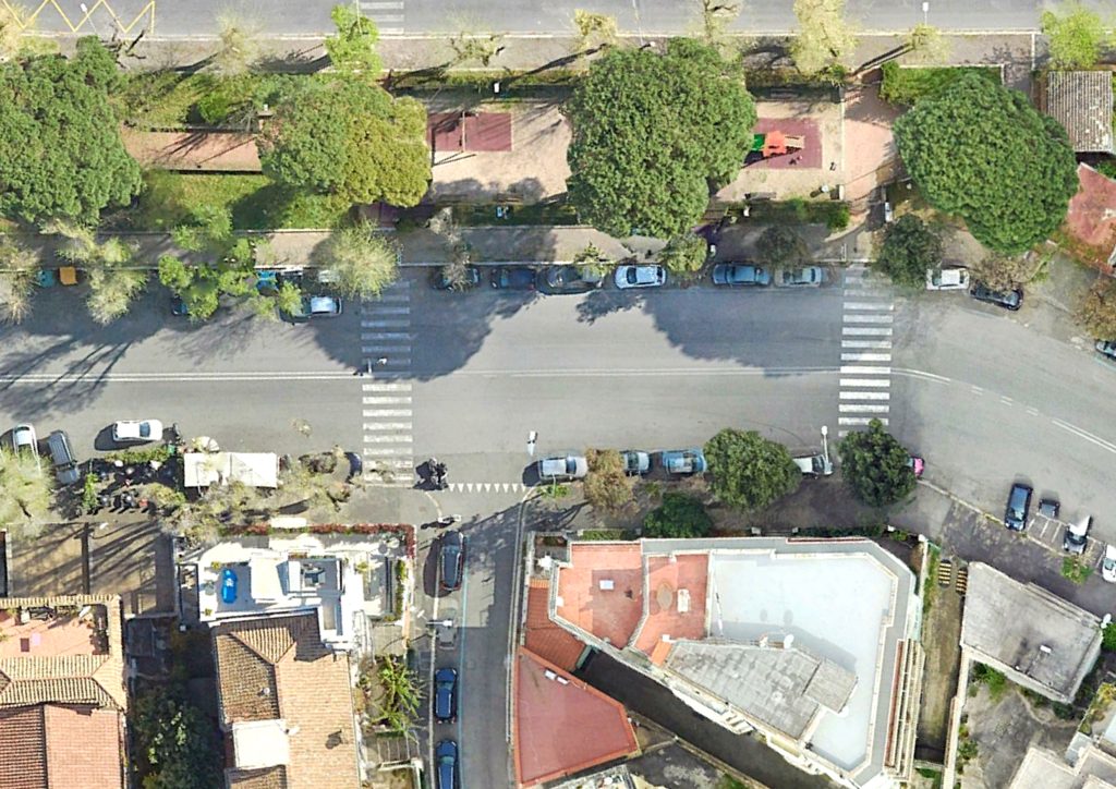 Black points: messa in sicurezza delle intersezioni stradali a massimo rischio 5 BPP002 vista aerea ANTE WEB