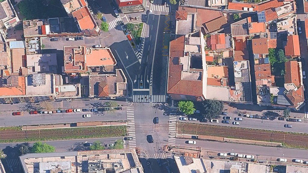 BPP 014 Via dellAcqua Bull Via Casilina aerea web post