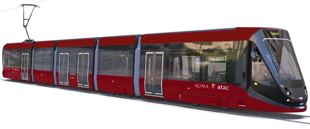 modello tram TVA