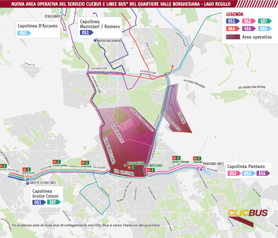 MAPPA VALLE BORGHESIANA 1