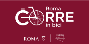 logo roma corre in bici