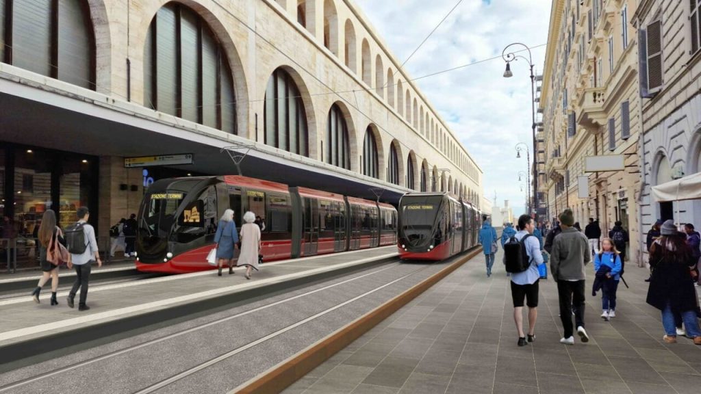 rendering tranvia termini tor vergata